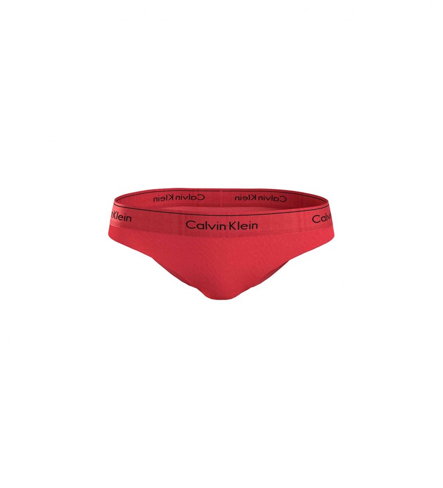 Calvin Klein Cuecas vermelhas modernas