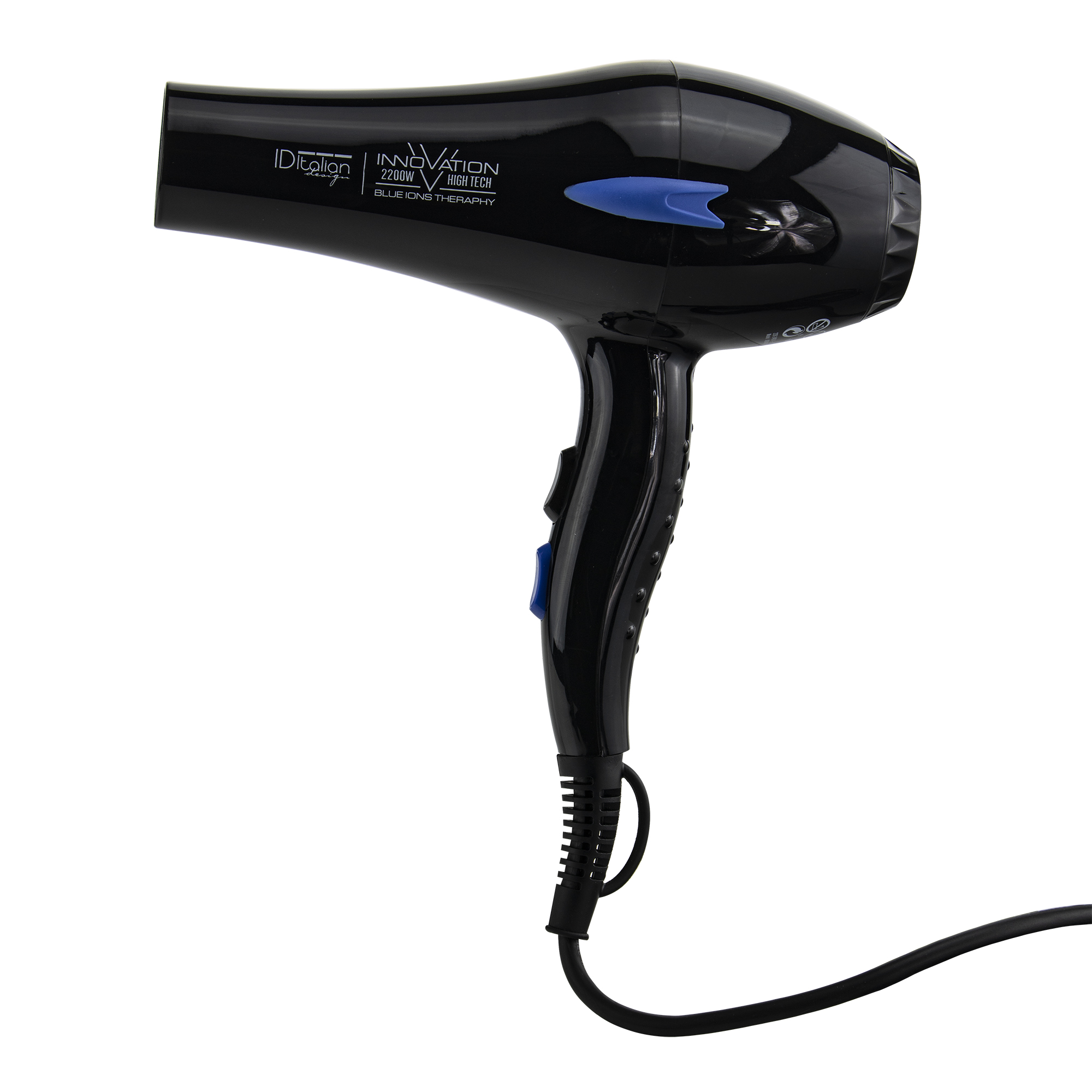Italian Design Innovation High Tech Blue Ions Therapy Hair dryer