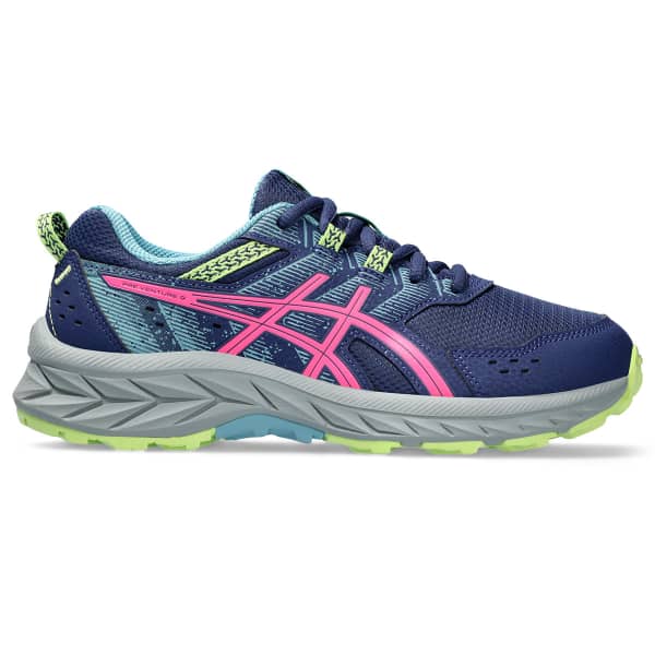 Chaussure running ASICS PRE VENTURE 9 GS DEEP OCEAN/HOT PINK