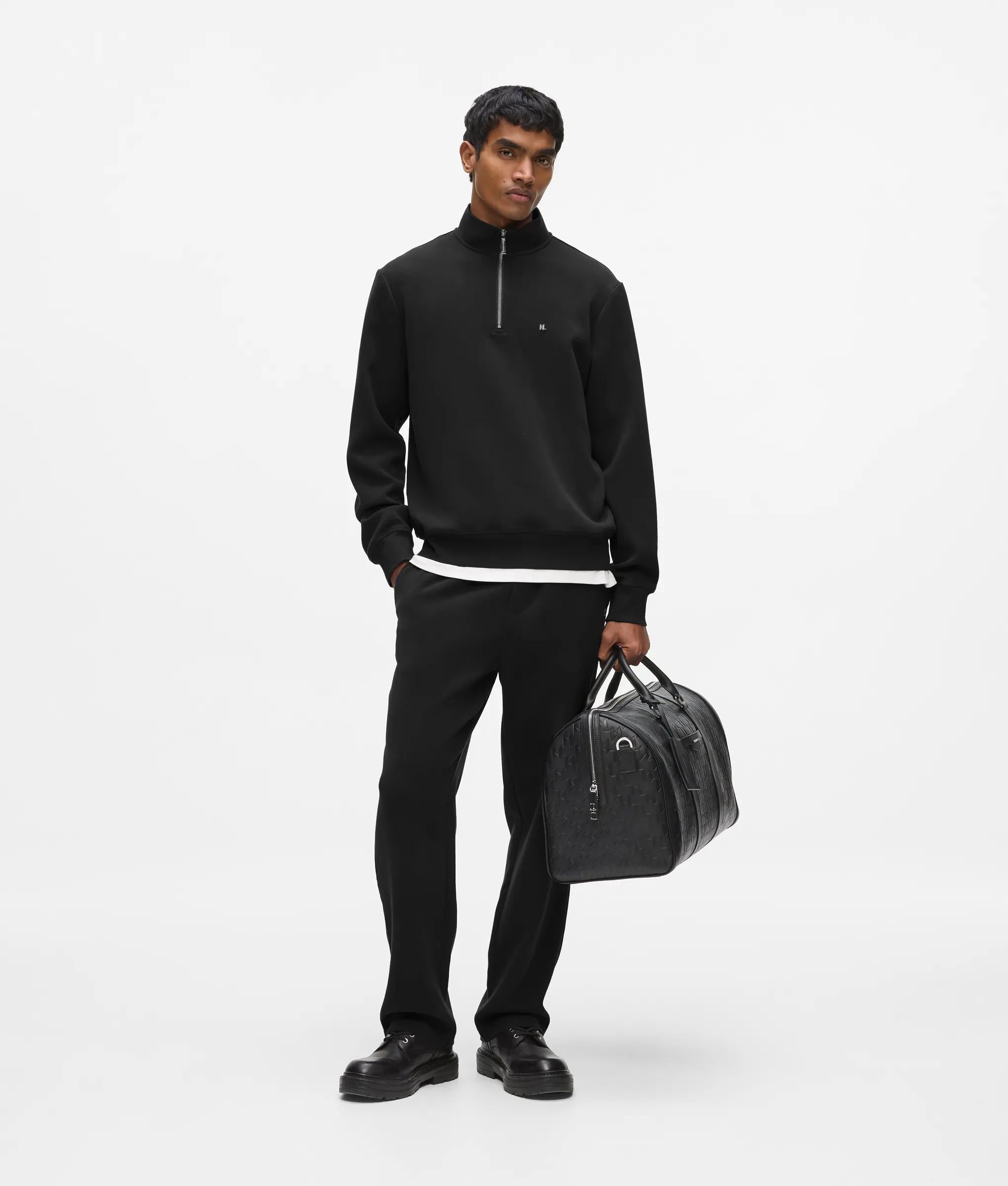 Joggingbroek met dubbele brei