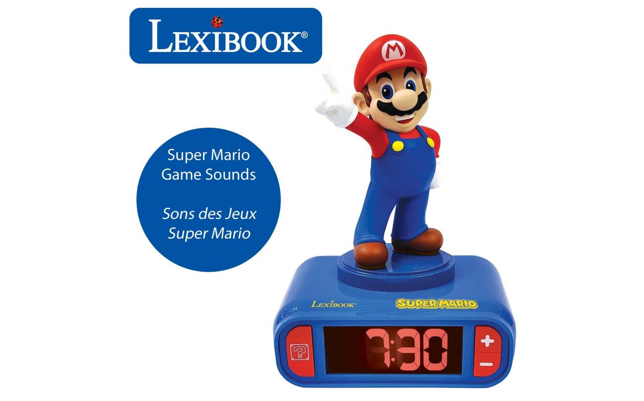 Super Mario 3D digitale alarmklok met licht en gel