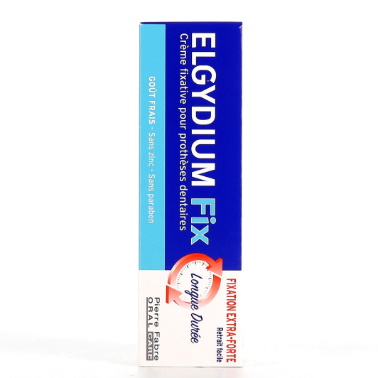 Elgydium Fix crème fixative prothèse dentaire