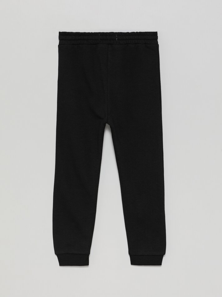 Conjunto com 2 calças de fato de treino básicas - Preto