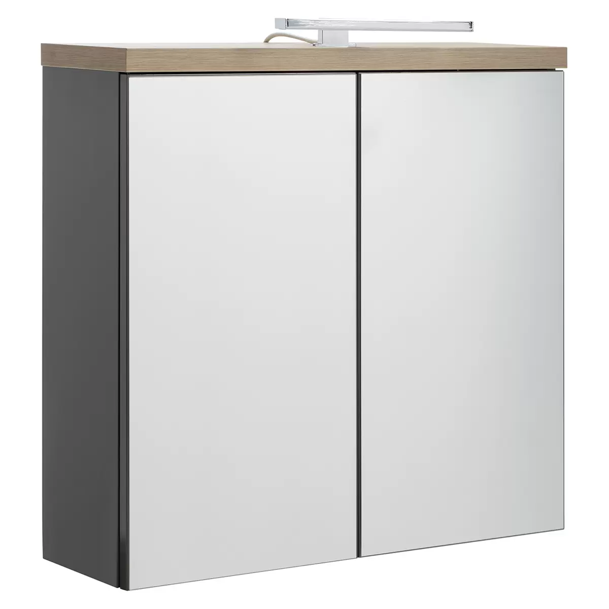 Spiegelschrank Mundi Artisan Eiche,grau
