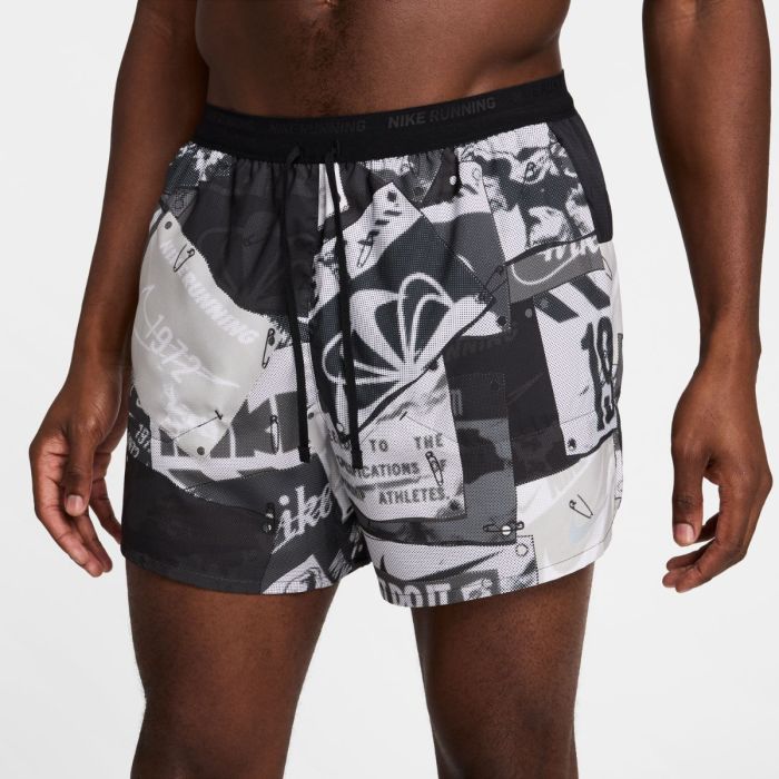 Nike Herre Shorts Dri-FIT Run Energy Stride 5 Inch Shorts Hvid