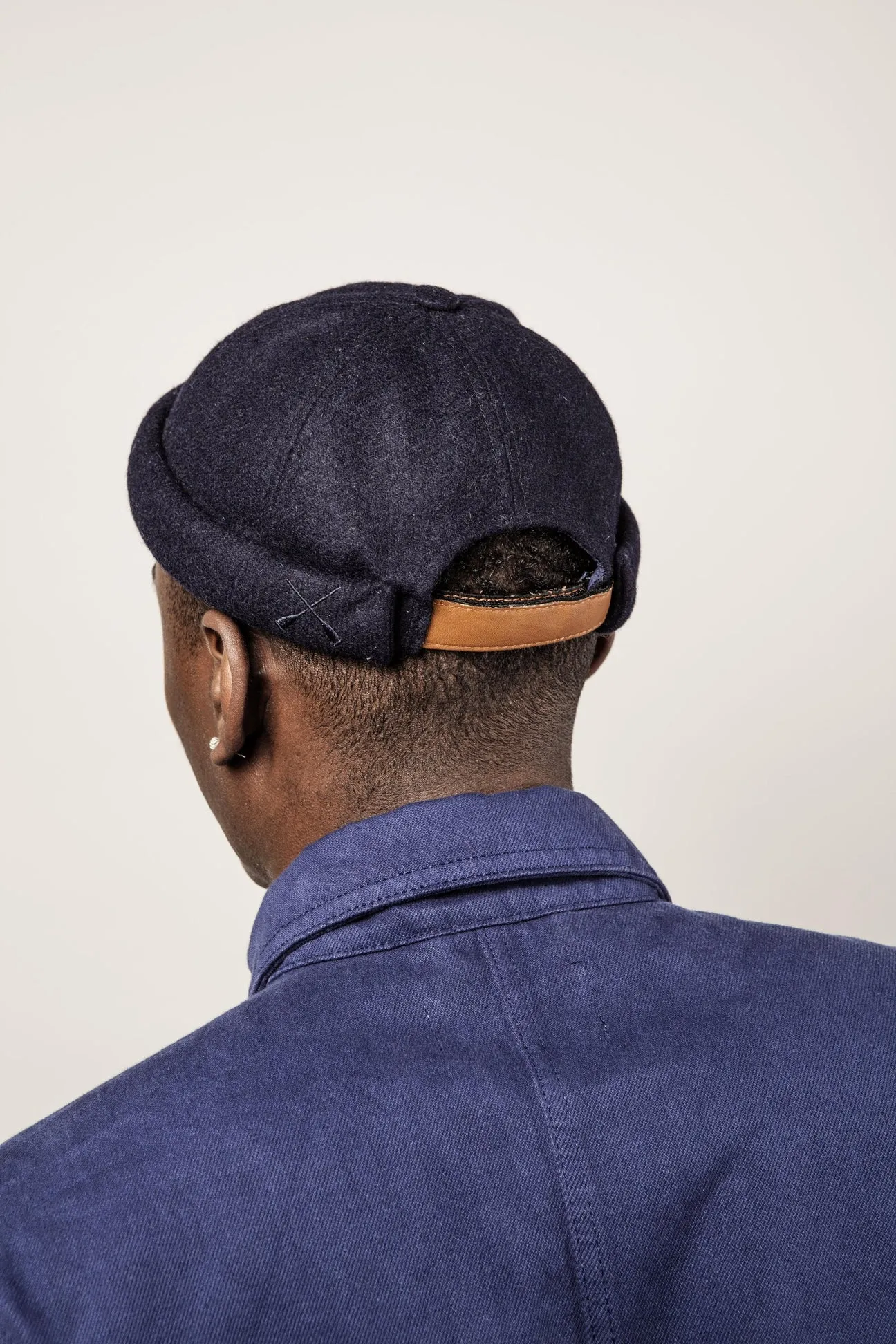 Bonnet Miki Docker Beanie Béton Ciré