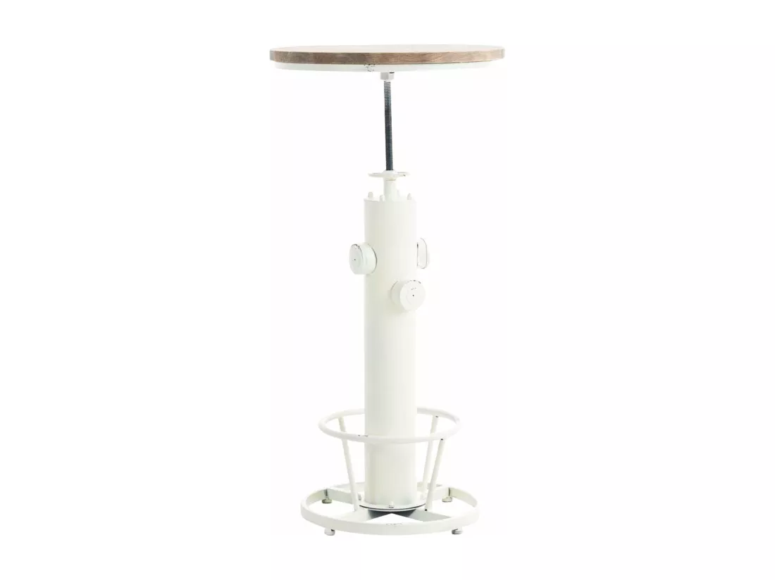 Table haute table de blanche 60 x 60 x 123 cm TAB10022