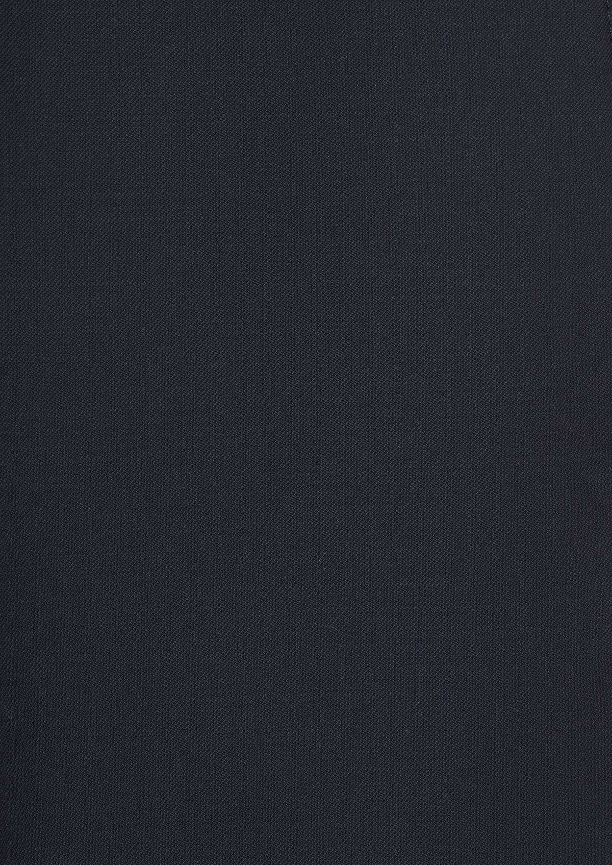 Pantalon de costume Regular en laine Vitale Barberis Canonico unie bleu marine