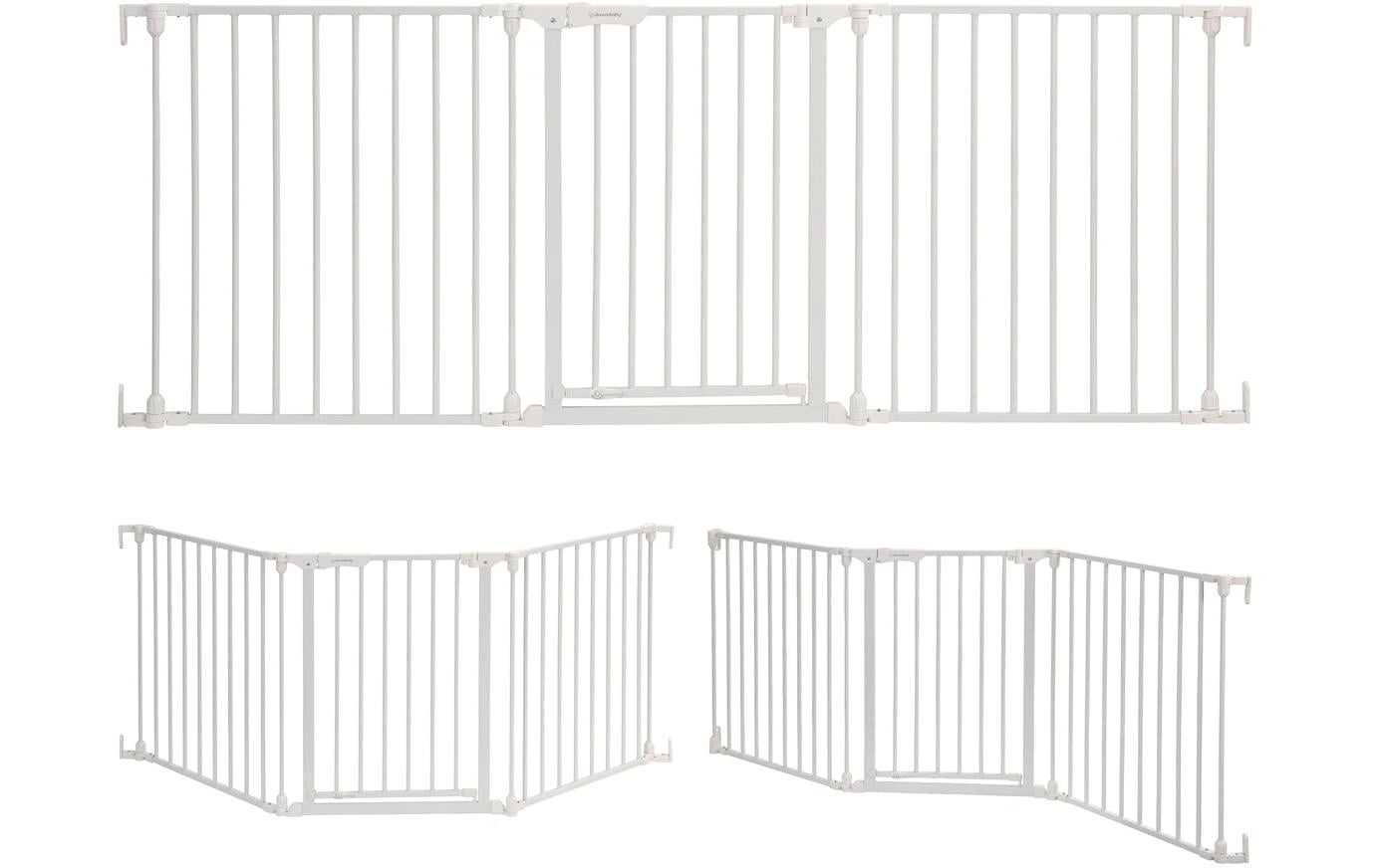 Türschutzgitter Discovery 3 74.5 cm - 195 cm<br>3-Paneele Adapta Schutzgitter