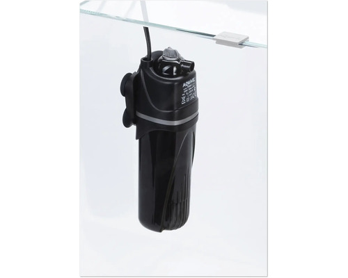 OptiBent 70 wit aquarium, ca. 68 liter, met LED-verlichting, verwarming, binnenfilter en bodem, wit glazen nano-aquarium