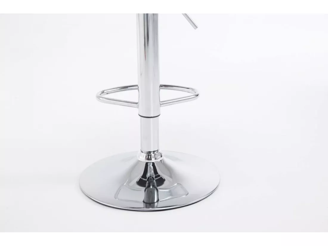 Tabouret de bar - Similicuir - Gris - Köln