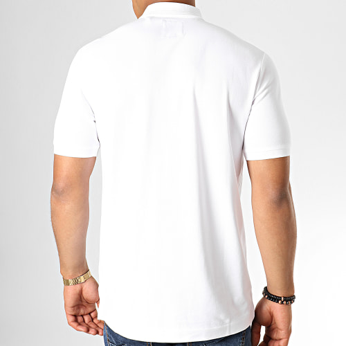 Polo Manches Courtes Dunda Slim D11595-5864 Blanc