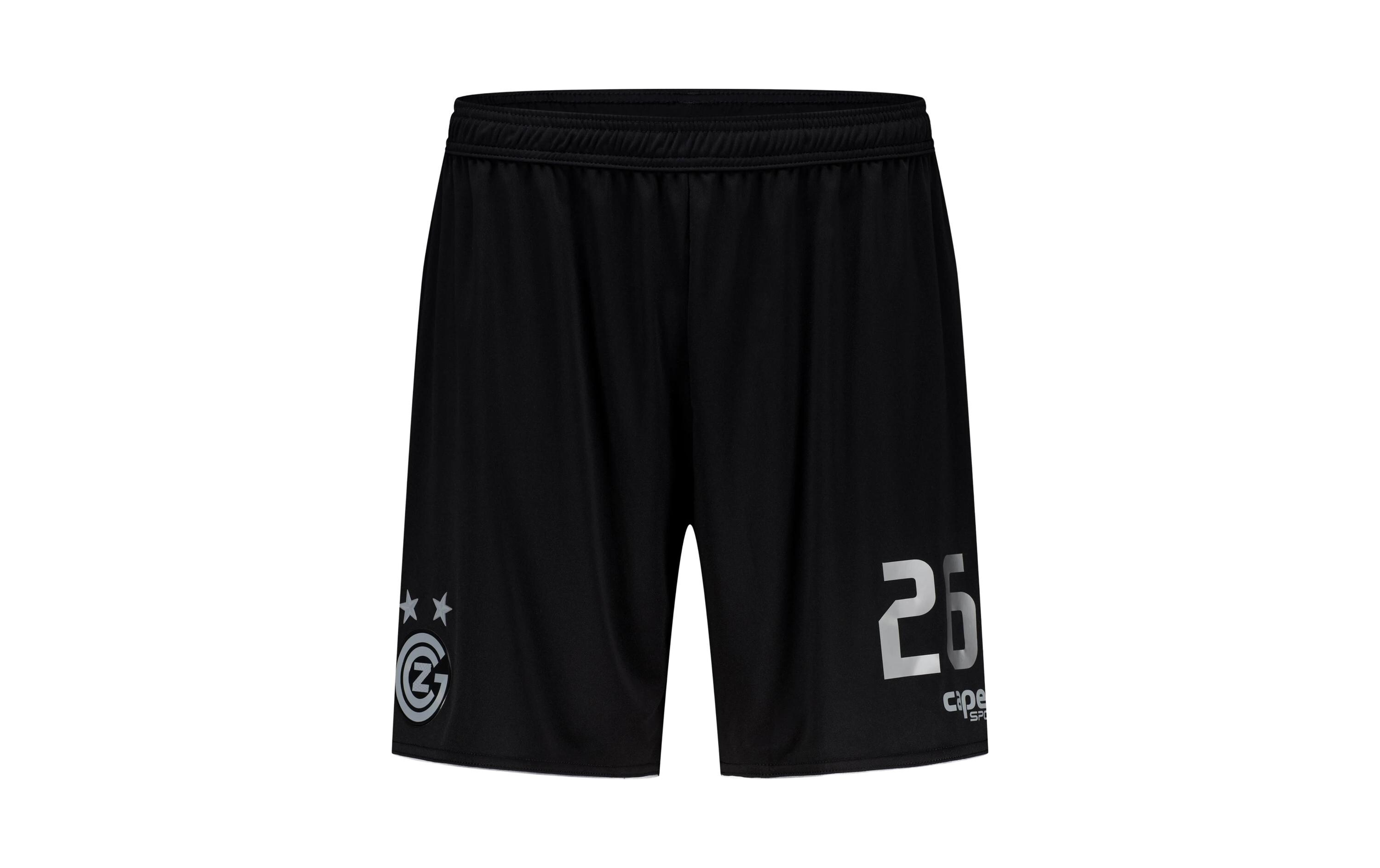 Away Shorts 25/26 S, SchwarzAuswärtsshorts des GC Zürich für die Saison 2025/26