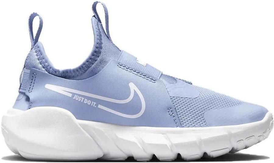Nike Flex Runner 2 PSV Kindersneakers Cobalt Bliss White Blauw Wit Instapmodel Comfort