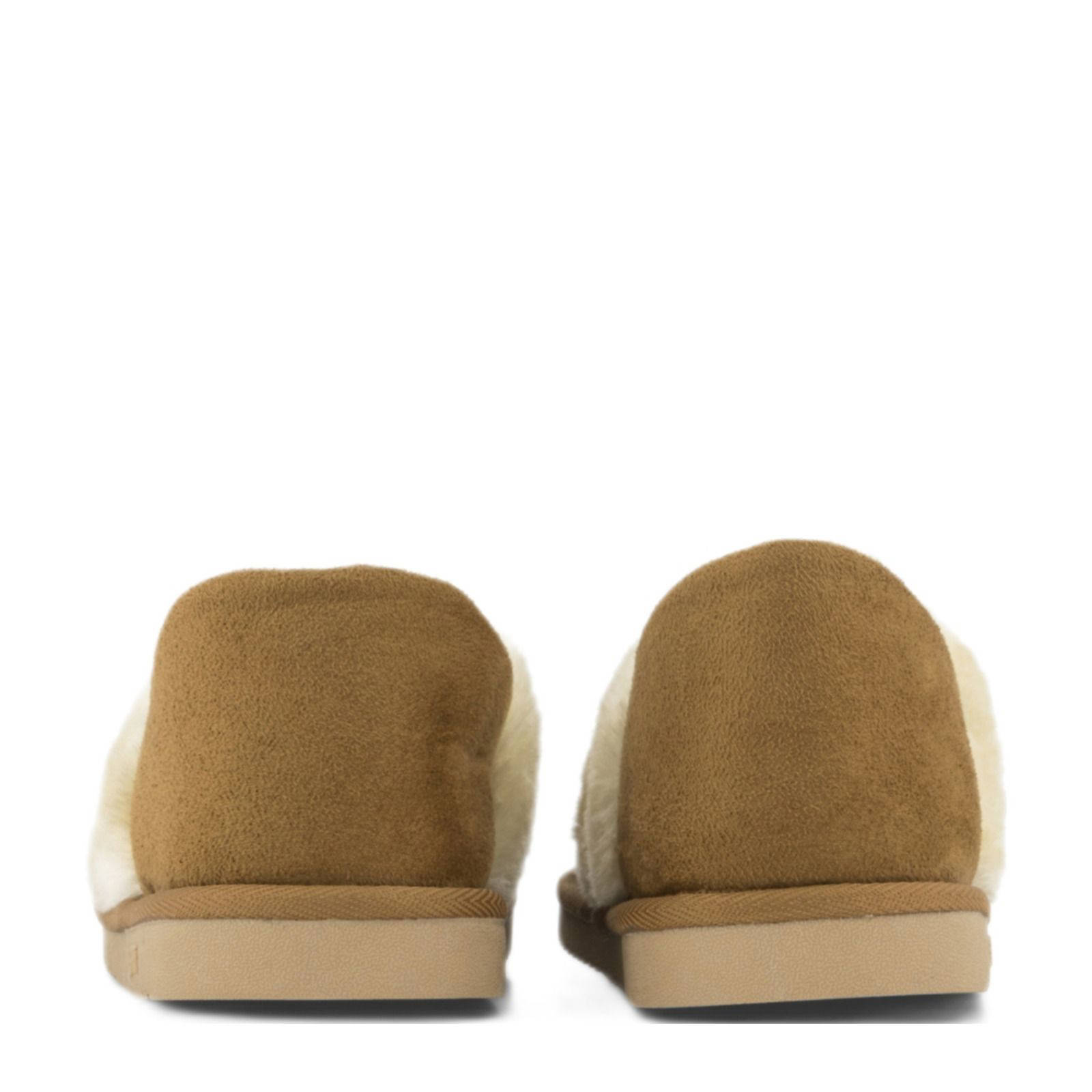 ESPRIT pantoffels cognac