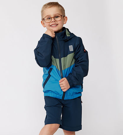 LEGO? Wear Sommerjakke - LWJad 207 - Navy/Bl?/Army Grøn
