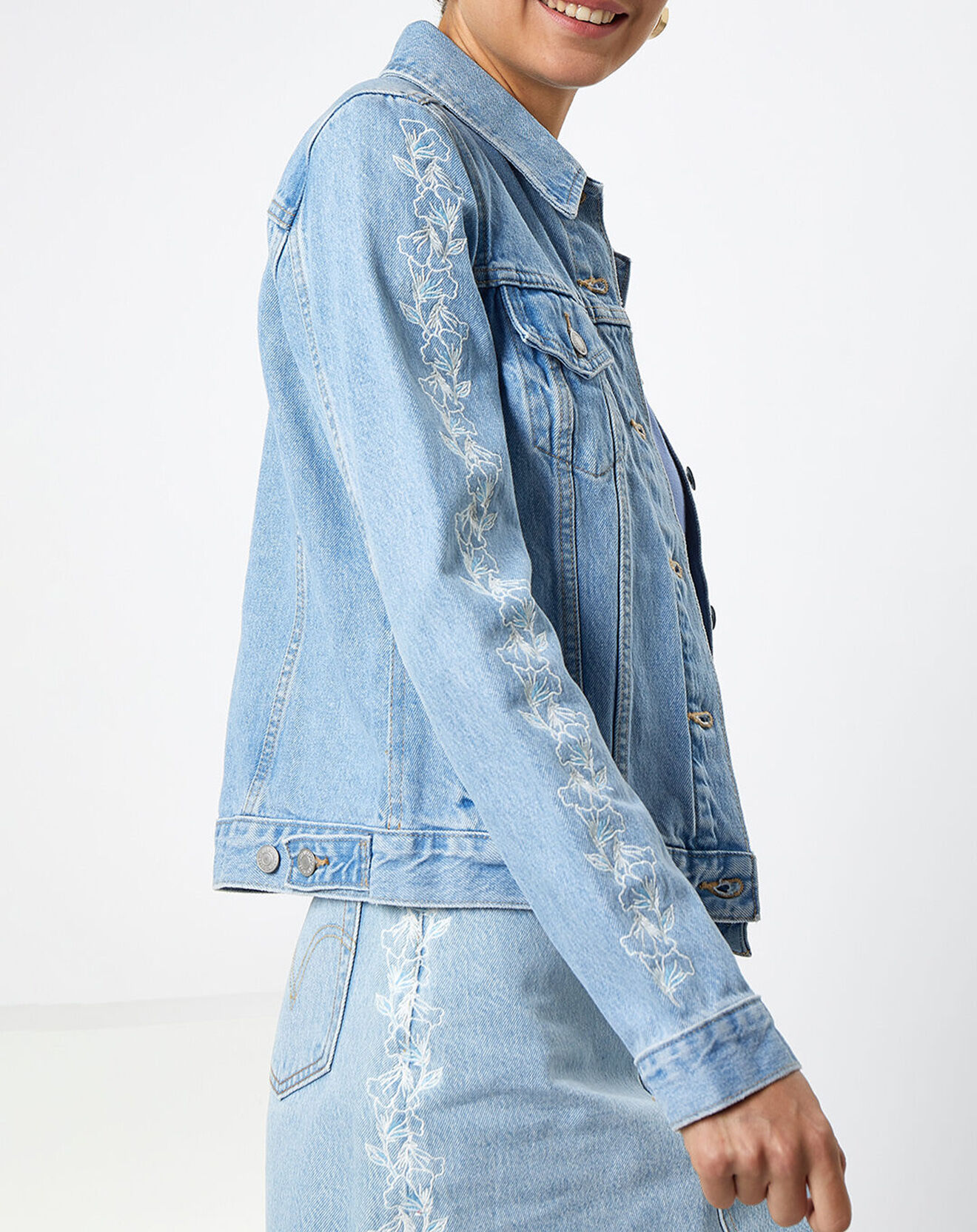 Levi's® Veste en Jean Original Trucker bleue