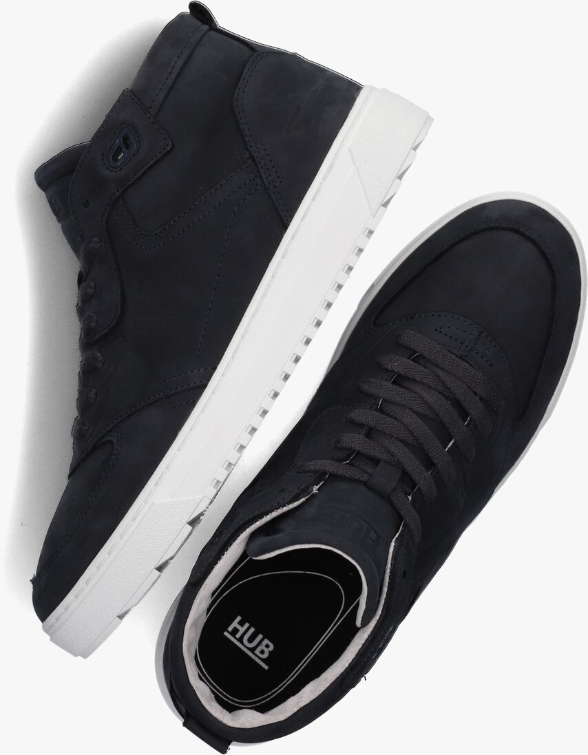 HUB blauwe hub hoge sneaker nevada