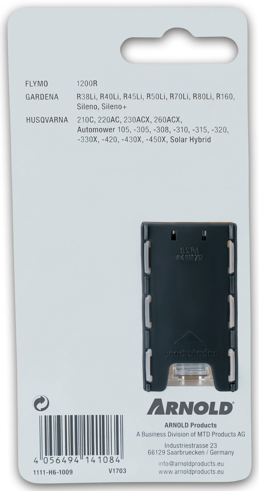 Arnold AR1 Mcculloch/husq/gard - Mes robotmaaier