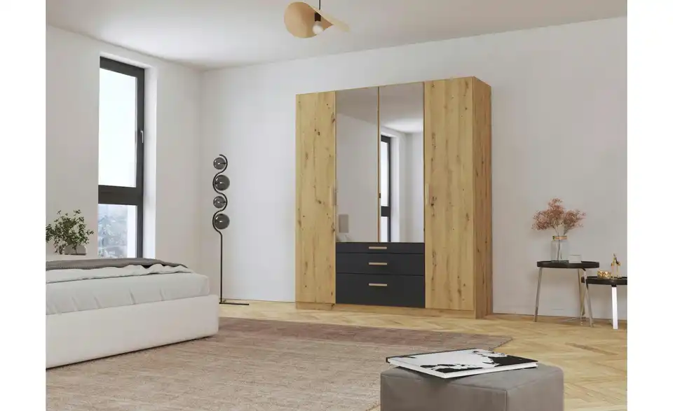 Drehtürenschrank Mosbach 4 Stück 181 cm