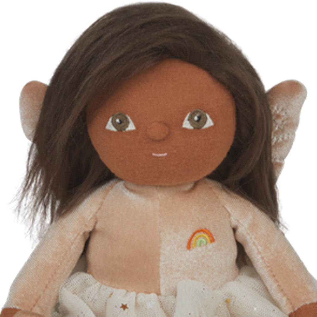 olli ella lappenpop dinky dinkum doll - fairy faye pearl - 22 cm