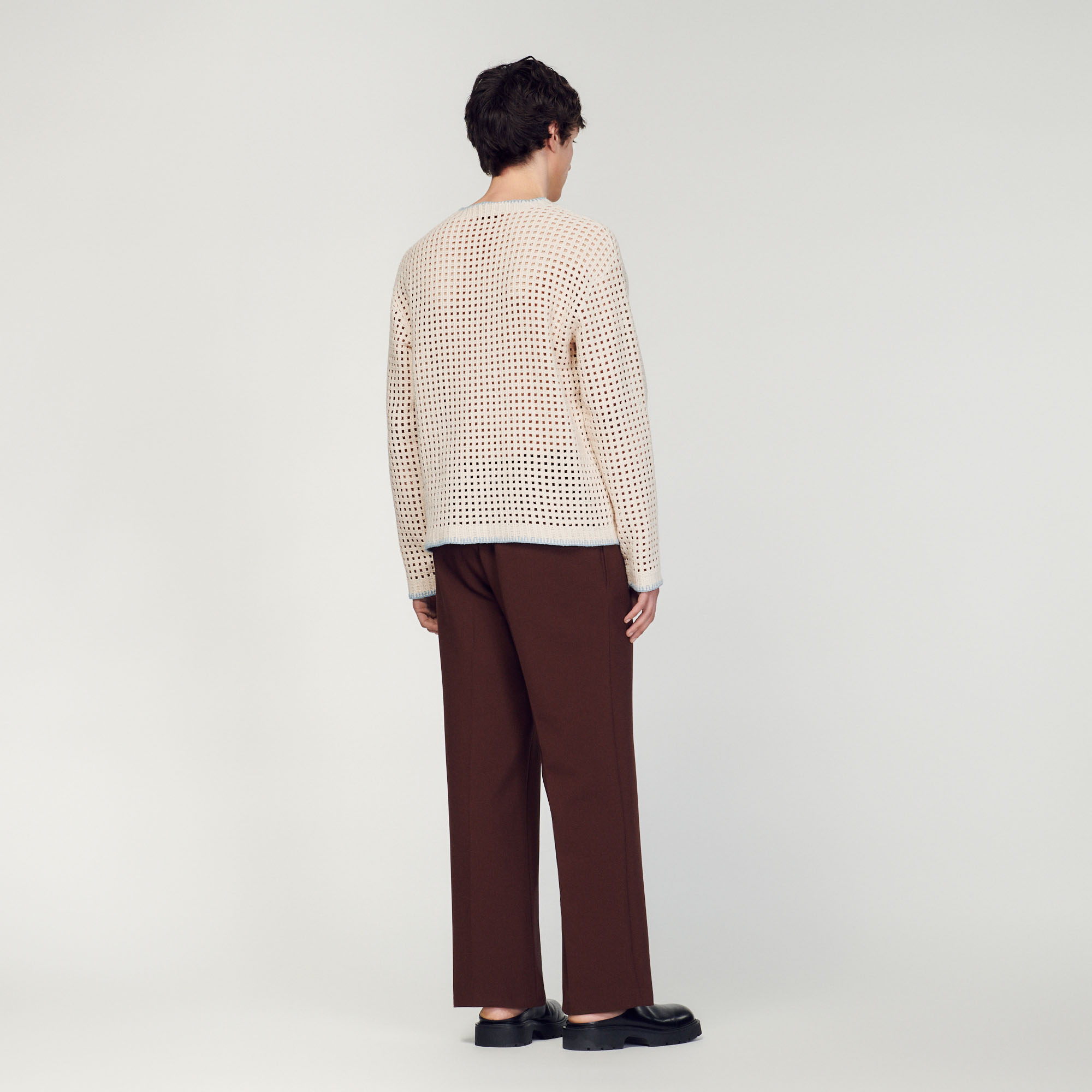 Pull en maille crochet