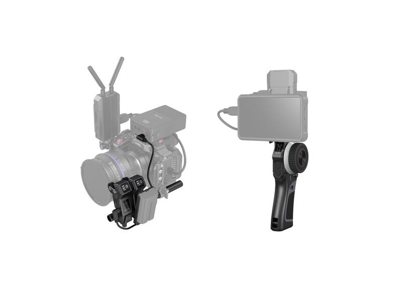 Smallrig MagicFIZ Wireless Follow Focus Two Motor Kit Präziser und latenzarmer Follow Focus für Videoaufnahmen