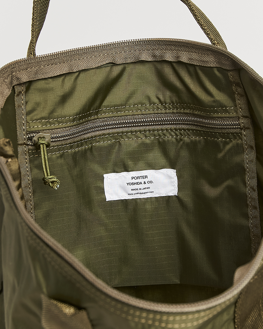 Porter-Yoshida & Co. Flex 2Way Tote Bag Olive Drab