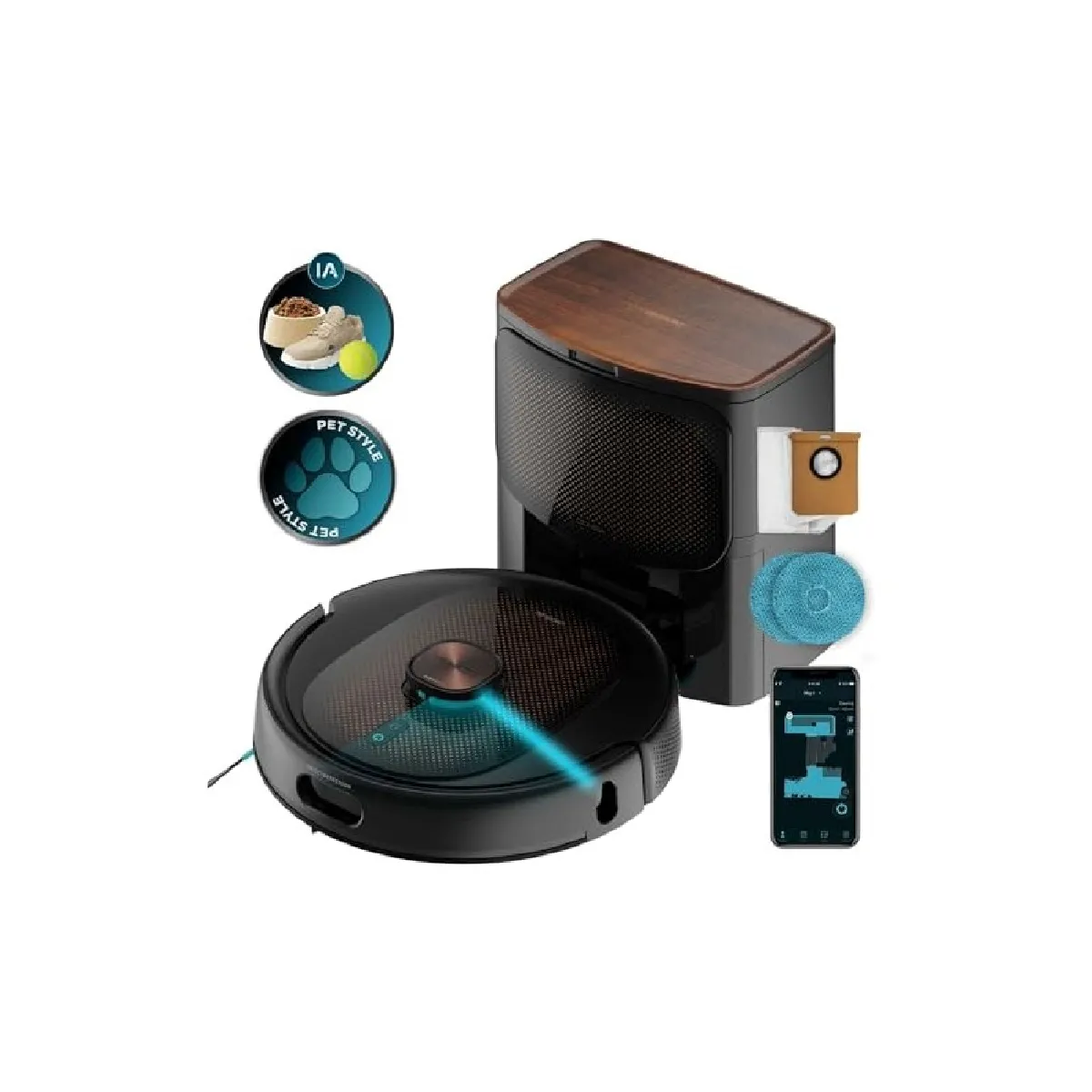Cecotec Conga 10090 AI Spin Revolution Ultra Power Home Lifestyle