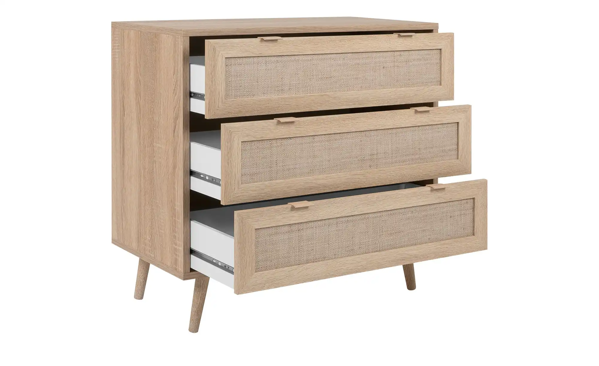 Kommode mit 3 Schubkästen Rafia