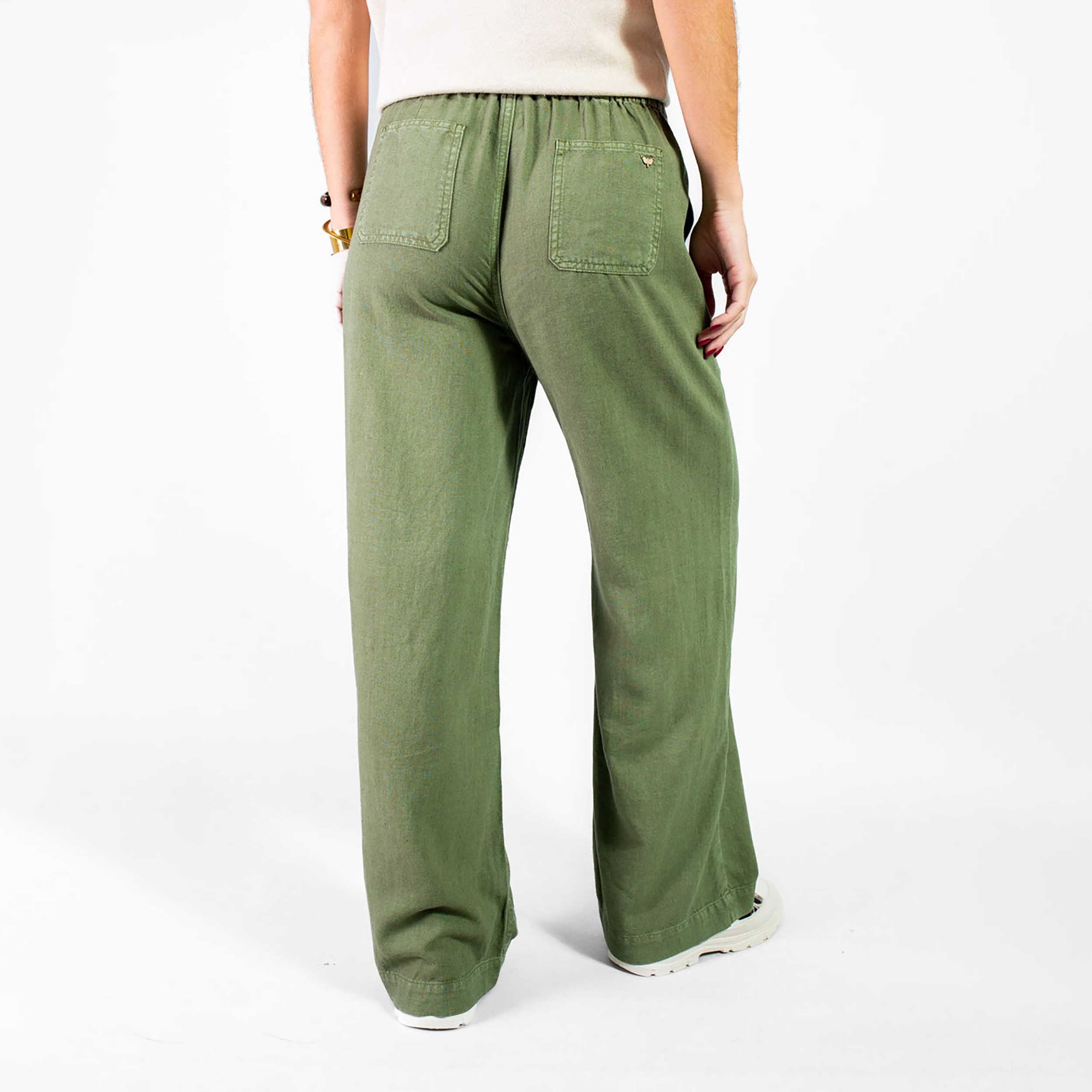 Pantalon Femme kaki