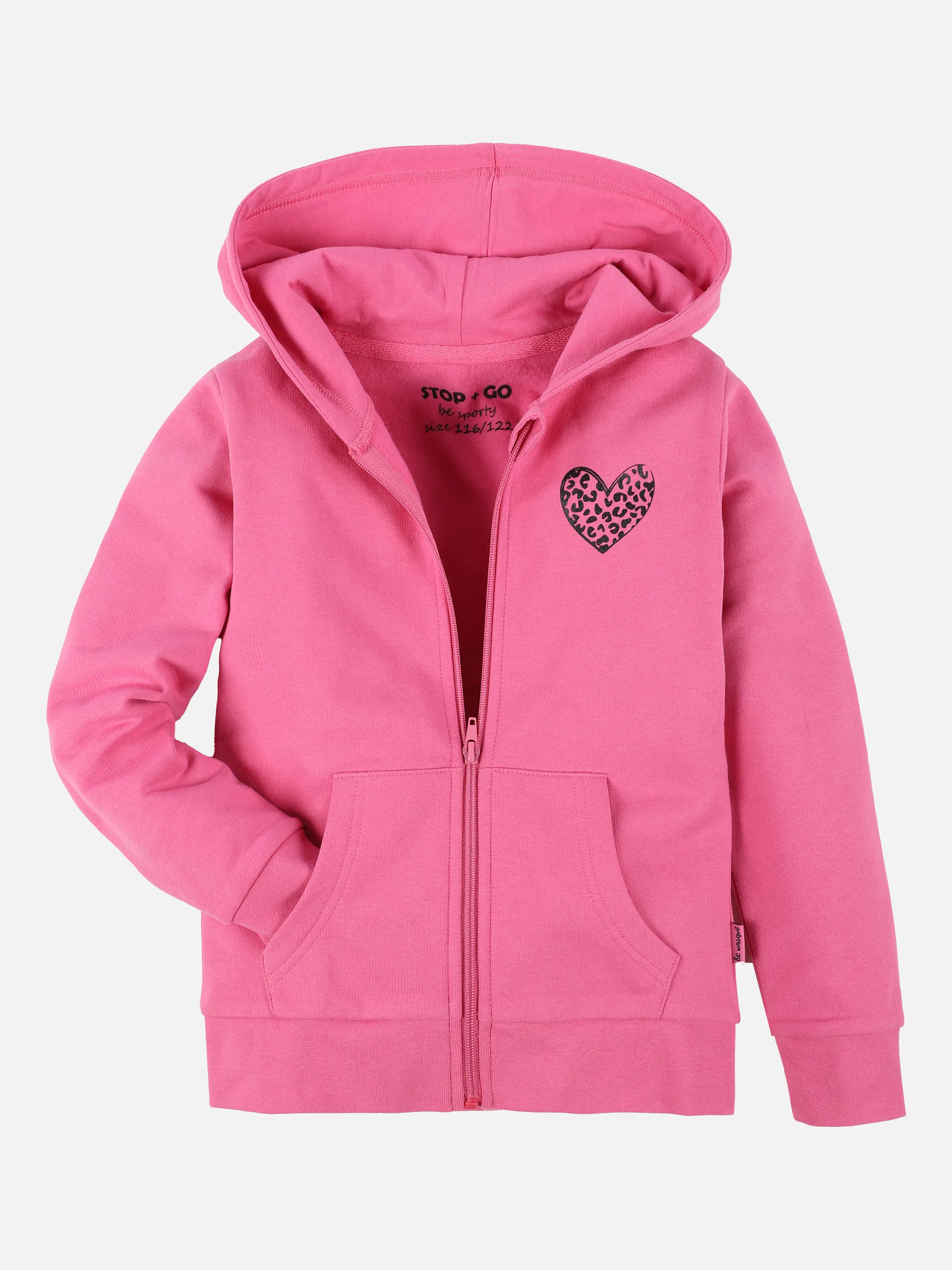 Mädchen Kapuzenjacke mit Print