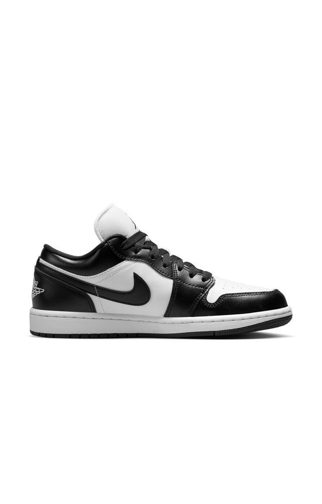 Chaussures Nike Air Jordan 1 Low Blanc & Noir pour femme
