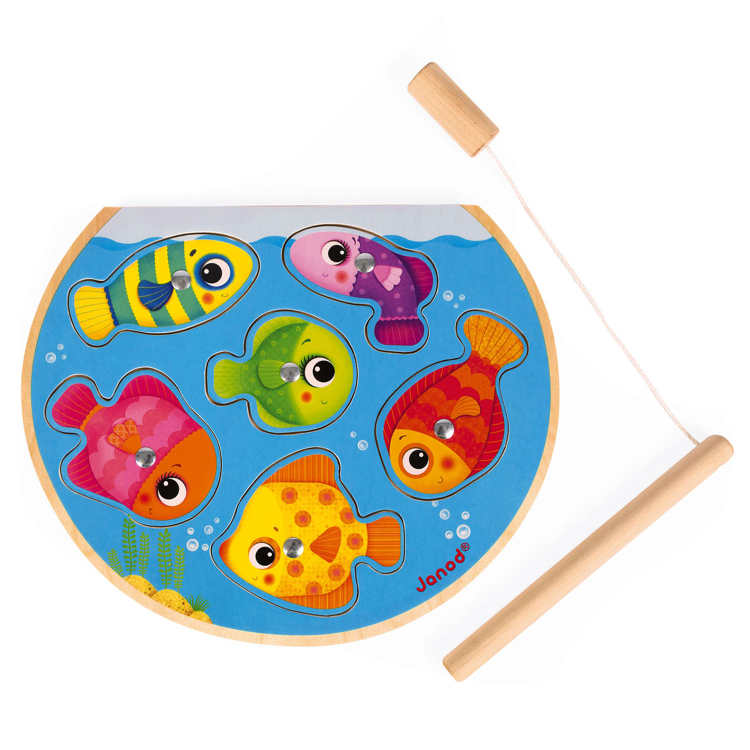 Janod Magnetisch Puzzelspel - Snelle Vissen