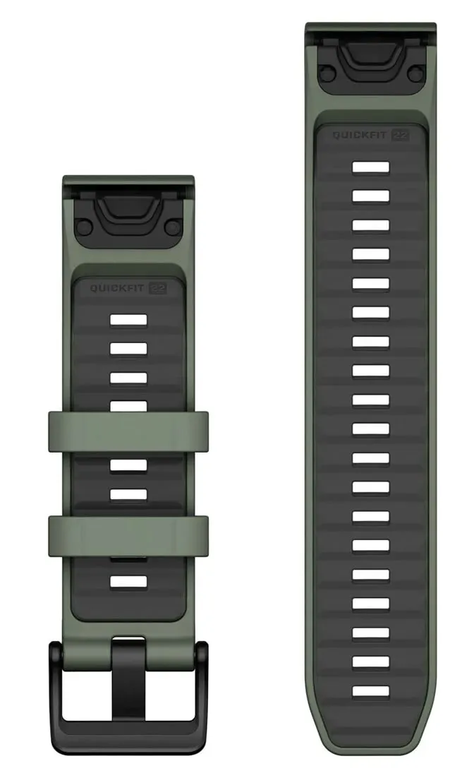 Garmin Quickfit Watch Bands Willow/graphite Silicone