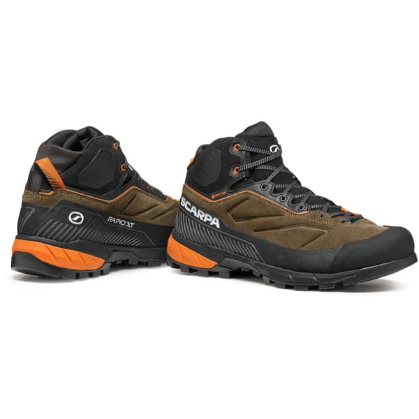Chaussure de randonnée mid SCARPA RAPID XT MID GORE-TEX CARIBOU RUST ORANGE
