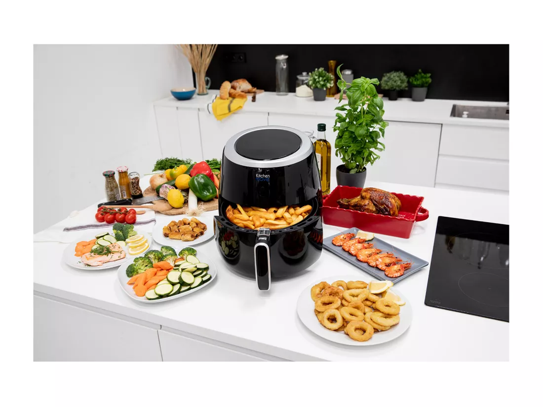 Friteuse électrique sans Huile STORM Noir Polypropylène 2000W