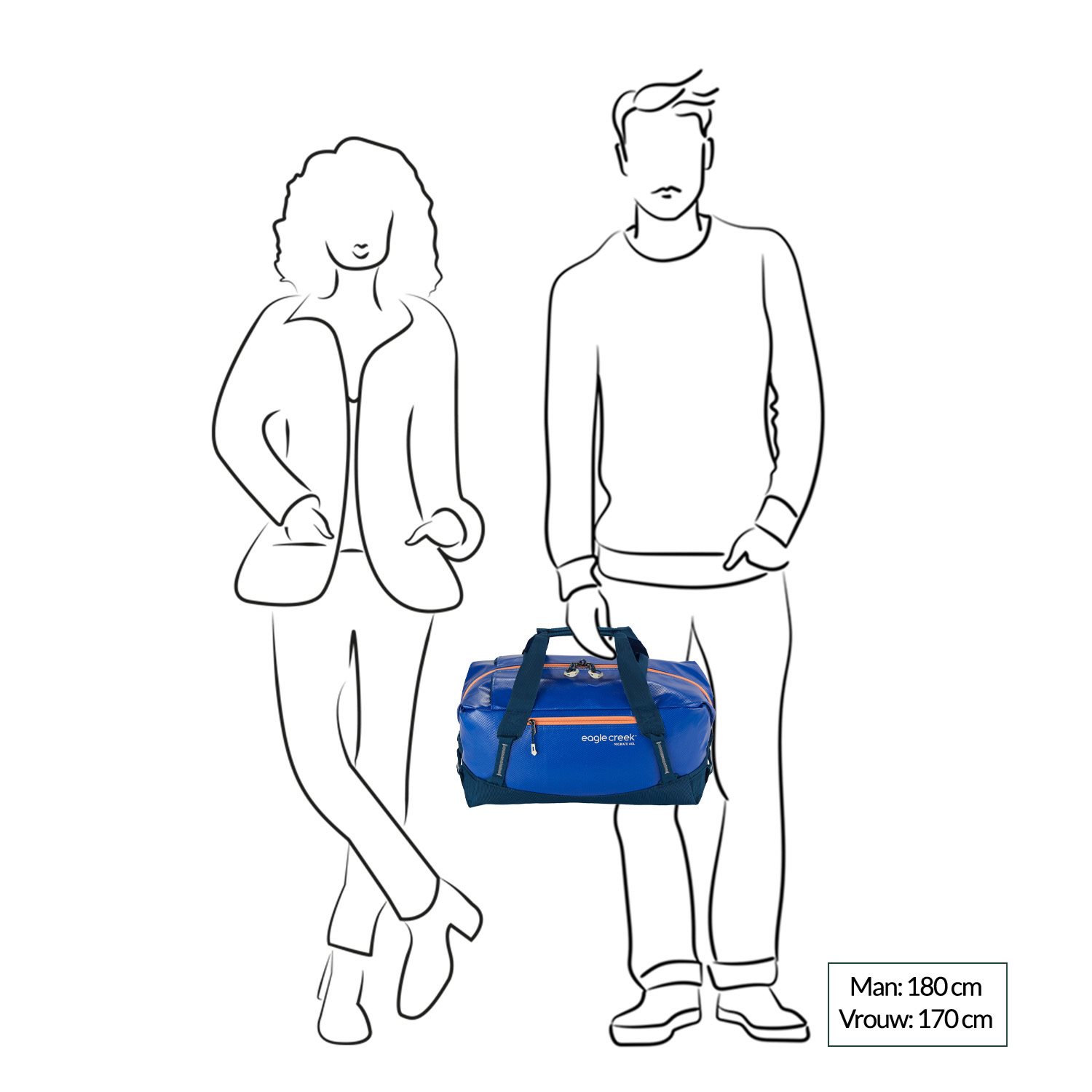 Eagle Creek Migrate Duffel 40L black