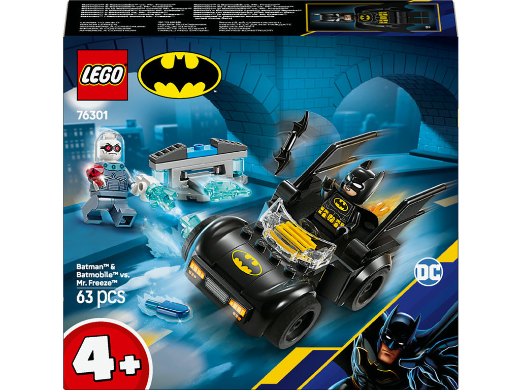 BATMOBILE V MR FREEZE LEGO SUPER HEROES DC