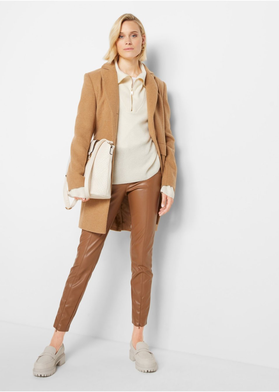 Pull camionneur avec teneur en Good Cashmere Standard®