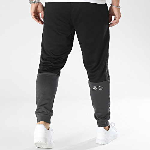 Pantalon Jogging Lab A857G Gris Anthracite Noir