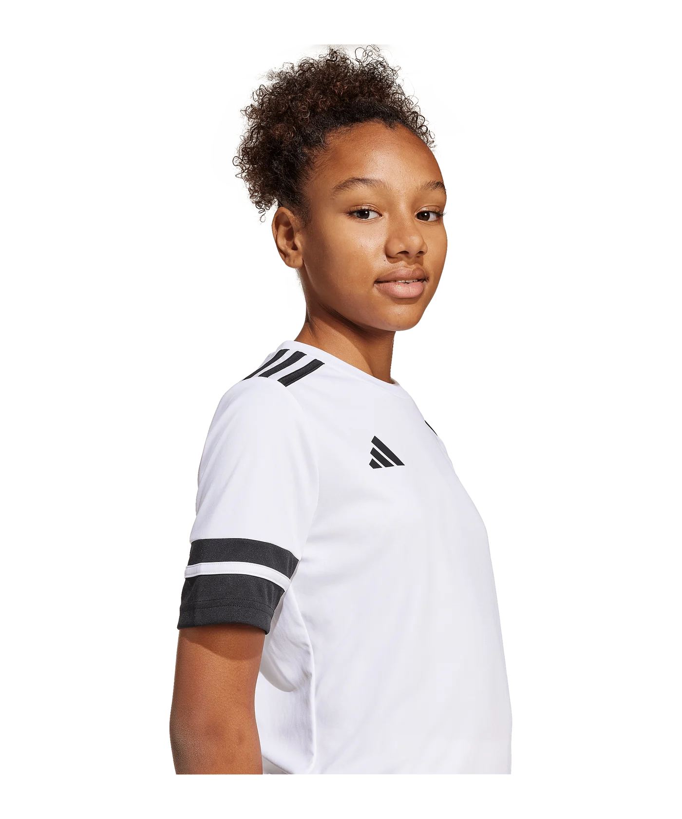 adidas Squadra 25 Trikot Kids Weiß Schwarz