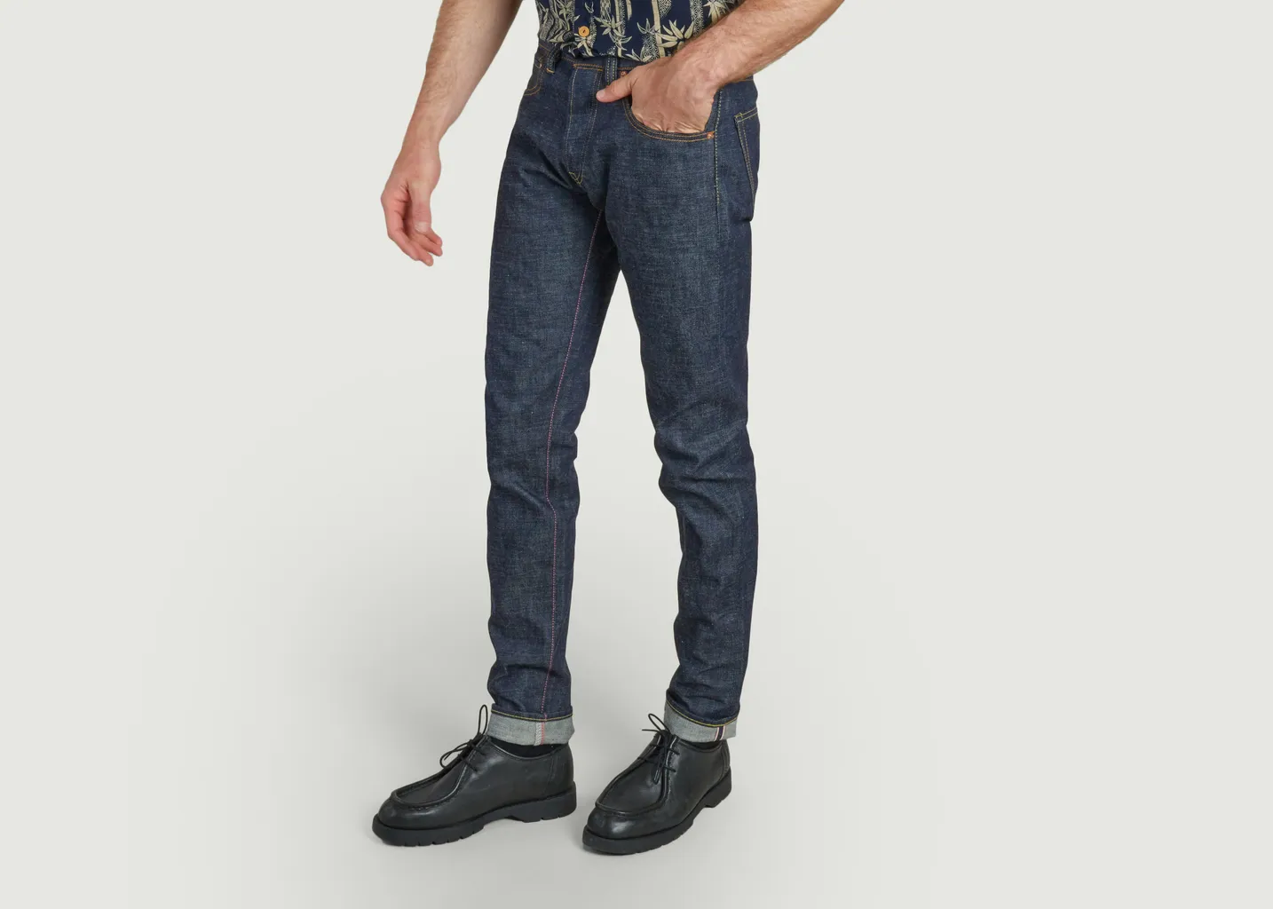 Jean En Coton Zimbabwe de 14,7oz Momotaro Jeans