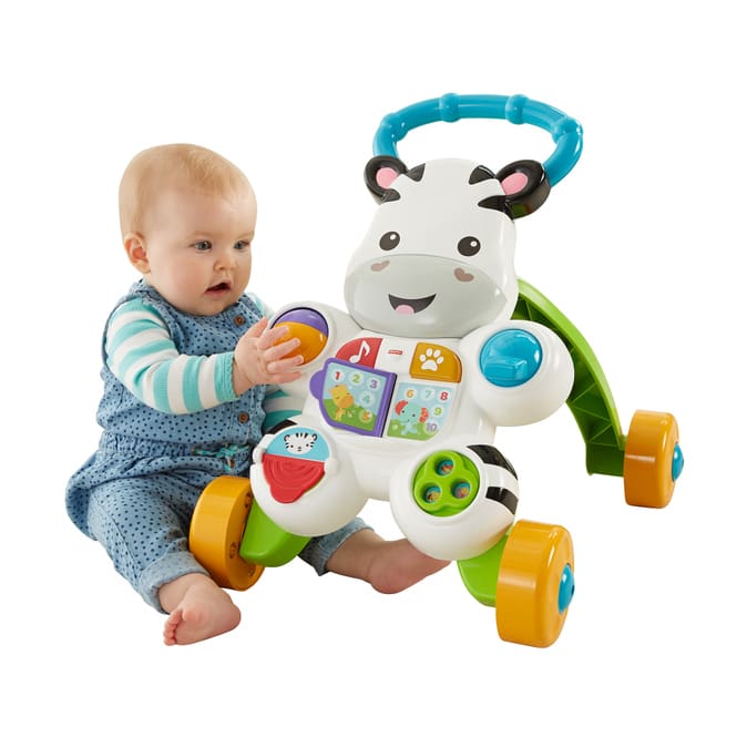 Fisher Price - Lern mit mir - Zebra Lauflernwagen