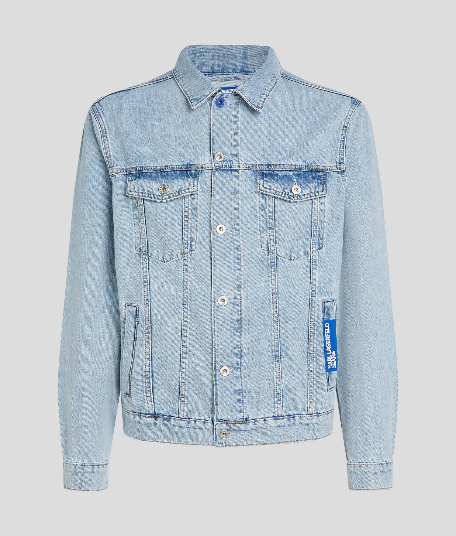 VESTE EN JEAN - Denim blanchi