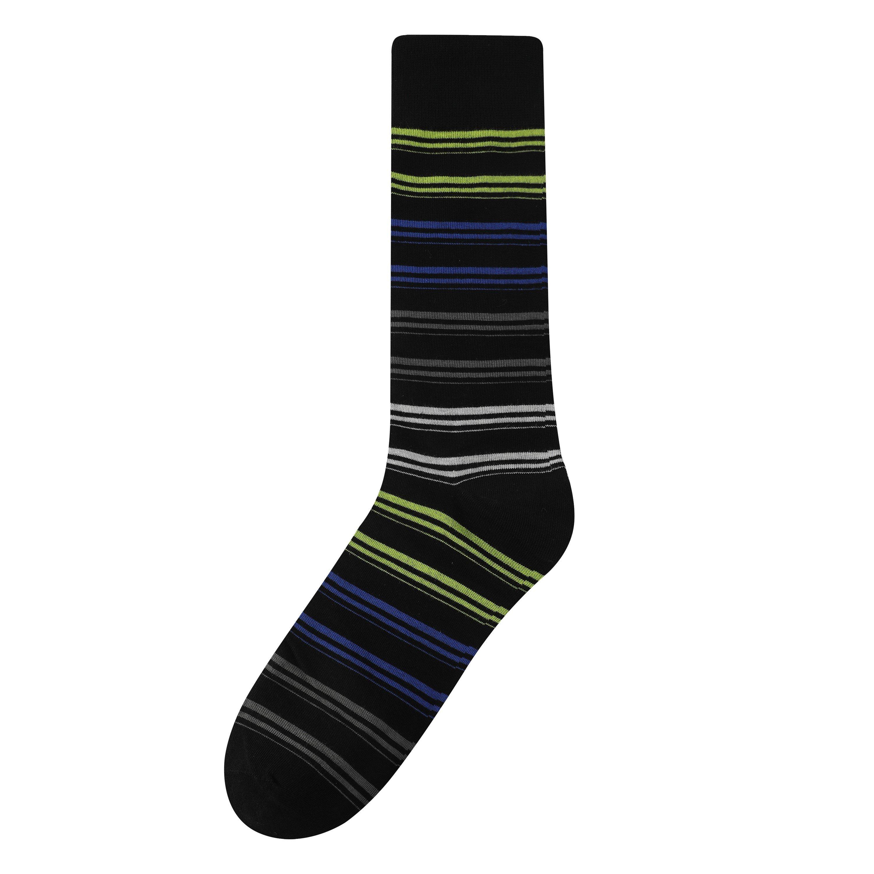Firetrap 3pk Strip Sock Mens