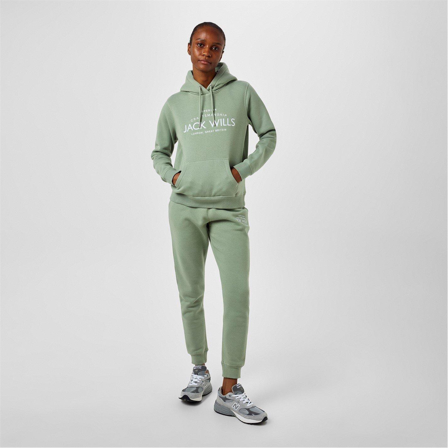 Jack Wills JW Hunston Graphic Logo Hoodie