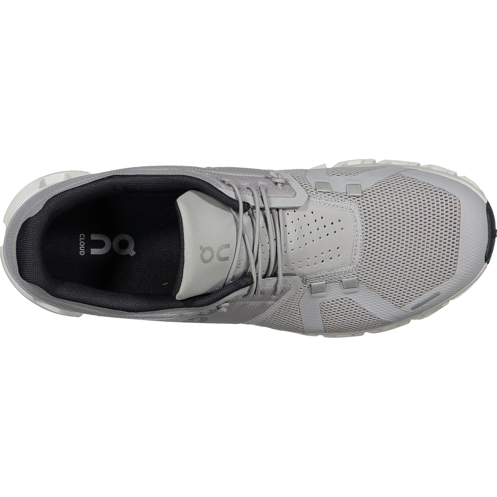 On Herren-Laufschuh Cloud 5 grau, 40