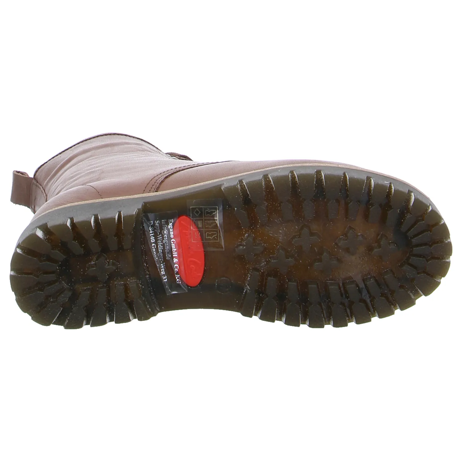 ANDREA CONTI Boot Braun Leder  mit Wechselfussbett