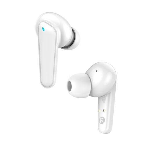 Fones de ouvido Bluetooth Tws158 ANC + Enc Prixton - Branco